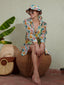 Delilah Organza Button Down