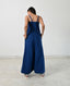 Indigo Strappy Jumpsuit