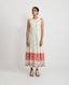 Salmon Pleated Dress