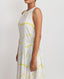 Salmon Pleated Dress