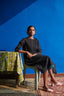 Oaxaca Printed Pin-Tuck Printed Dress
