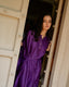 Tie-up Kaftan - Purple