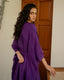 Tie-up Kaftan - Purple