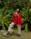 Noa Shirt - Crimson Red