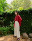 Noa Shirt - Crimson Red