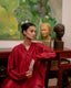 Soler Dress - Crimson Red