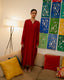 Soler Dress - Crimson Red