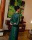 Tie-up Dress - Forest Green
