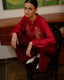 Sara Shirt - Crimson Red