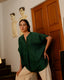 Daisy Top - Forest Green