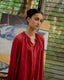 Carol Dress - Crimson Red