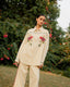 Rose shirt - Green line