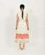 Salmon Front Buttoned Dress
