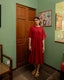 Liz Dress - Crimson Red
