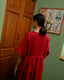 Liz Dress - Crimson Red