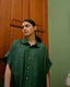 Shirt Dress - Forest Green