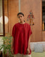 Daisy Top - Crimson Red