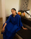 Tie-up Kaftan - Ink Blue