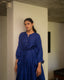 Tie-up Kaftan - Ink Blue