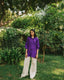Boxy Shirt - Purple