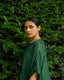 Pleated Kaftan - Forest Green