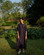 Pleated Kaftan - Kala Jamun