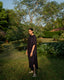 Pleated Kaftan - Kala Jamun