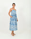 Indigo Splash Gather Dress