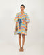 Wave Tie Up Dress Organic Cotton