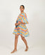 Wave Tie Up Dress Organic Cotton