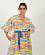 Wave Tie Up Dress Organic Cotton