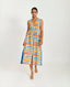 Wave Zipped Dress