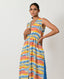 Wave Zipped Dress
