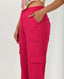 Linen Cargo Pants
