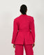 Viva Magenta Linen Jacket