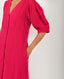 Viva Magenta Linen Bell Dress