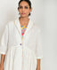 Off White Linen Jacket