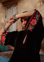 Dungri Kaftan - Parrot Embroidery
