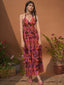 Jasmine Layered Halter Maxi Dress