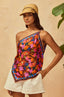 Devi Scarf One Shoulder Top