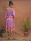 Leila Off-Shoulder Handkerchief Dress