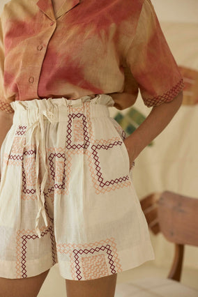 Ecru Shorts