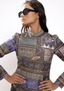 Kanchi Full Sleeve Short Dress