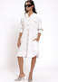 Malai Kulfi Shirt Dress