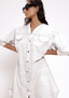 Malai Kulfi Shirt Dress