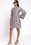 Ghotala Cape Sleeve Dress