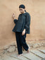 Flow Blouse / Charcoal