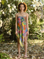 Moss Scarf Tube Dress