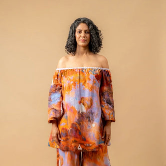 Firefly Flicker Printed Top