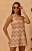 Gulaab Beaded Shift Mini Dress